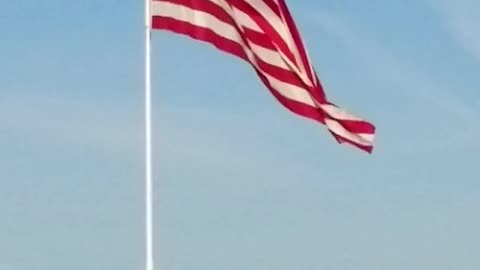 Old Glory waving in the winds of Arizona