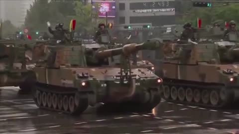 South Korea parades military power to warn North Korea