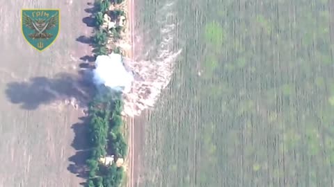 Cluster Munitions Tear Through Russians in the Treeline