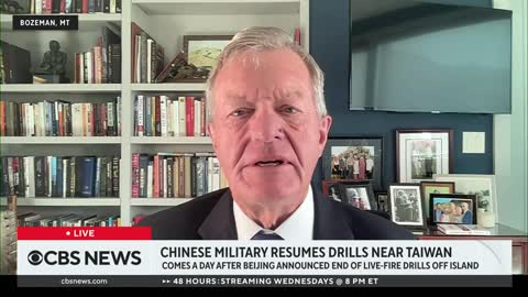 Former Ambassador Max Baucus on China's aggression towards Taiwan, Pelosi's visit