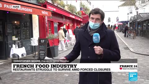 The impact of the pandemic on French food, tourism industries