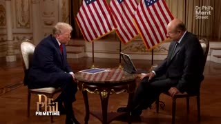 MUST WATCH: President Trump Sits Down With Dr. Phil in Exclusive In-Depth Interview