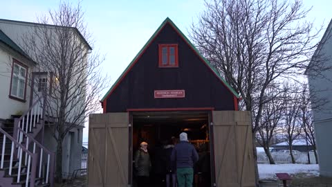 Arbaer Museum in Reykjavik Iceland _ Old Turf Village