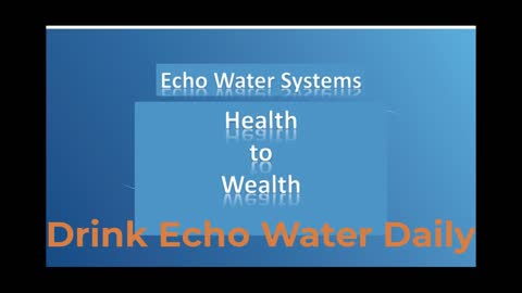 Echo Water System Drinking Daily Parasite Cleanse