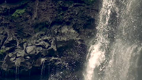 Crazy Jump From Waterfalls