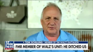 Former Member of Walz's Unit Says Walz "Ditched" Them, Sounds Off on Walz's "Stolen Valor"