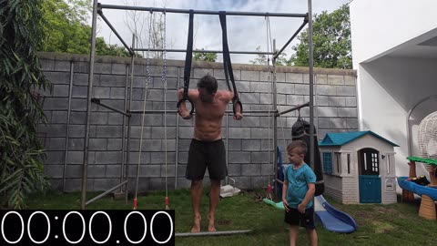 Father & Son Workout in Nicaragua - Cut Day 106 - Shoulders with 1 Set to Failure