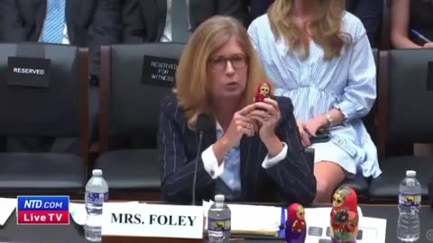 Mrs Foley about President Trump's trial.