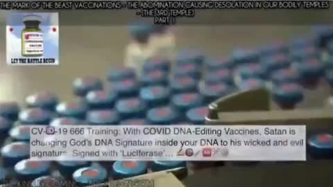 GODS NAME IS WRITTEN IN YOUR DNA - CV VAXX CHANGE THE DNA!!!!