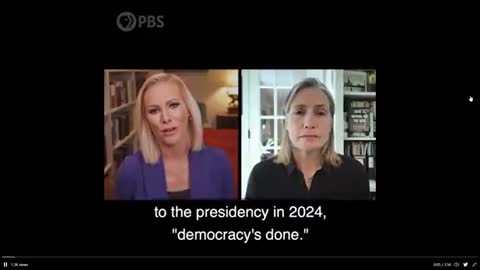 Lunatic Anti-Trumper Globalist Fiona Hill inverts reality, warns about Trump 2024 win.
