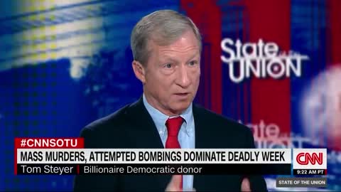 Tom Steyer on CNNs “State of the Union.”