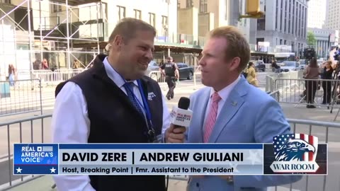 UPDATE: David Zere And Andrew Giuliani Give Updates On Trump Trial Live From NYC