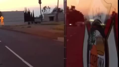 Fire Truck Responding To Call