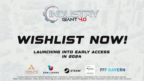 Industry Giant 4.0 - Official Terrain Update Trailer