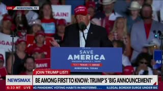 Trump Speaks At Save America Rally In Texas