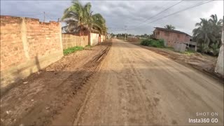 Normal short 5k run today just outside Crucita, Ecuador.