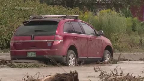Homes and roads wrecked, cars stuck after flooding in Vermont