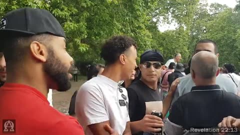 Speakers Corner - The Headbutter Is Back, And He Is Looking At Jude Like He Is Going To Do Something