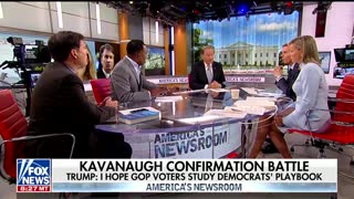 Heated segment over Brett Kavanaugh allegations ends with a bang