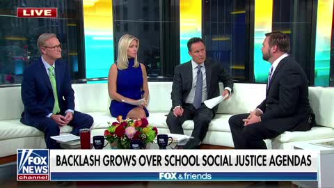 JD Vance Joins the set of Fox and Friends