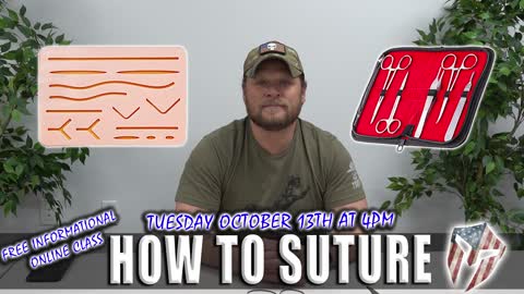 HOW TO SUTURE with Doc