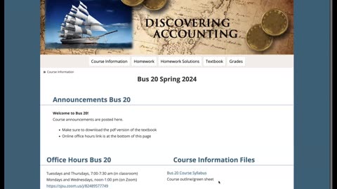 Bus 20 Website Introduction Spring 2024