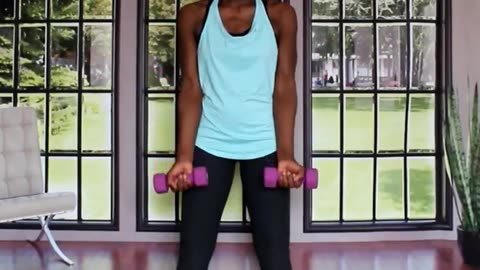 Arm Curl Ups for Biceps Workout