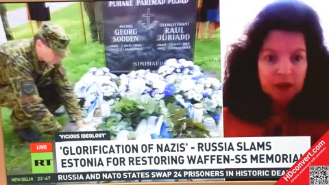 Sonja van den Ende My comment on RT International EU city restores memorial to Nazi SS officers