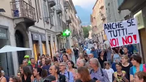 Proteste a Lecco