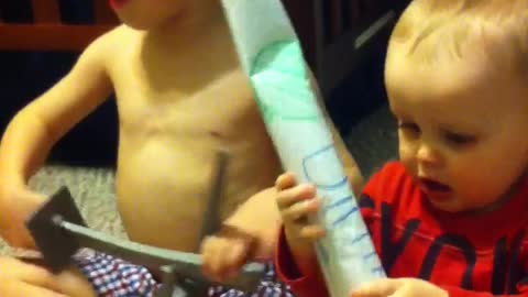 Toddler Tells His Baby Brother To Get His Life Together