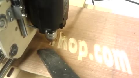 CNC Arduino wood router made from old dell printer