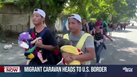 Thousands of migrants join caravan in Central America headed for U.S.