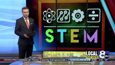 KIFI-TV @ 5pm reporting on i-STEM Institutes at Idaho State Univ June 2022