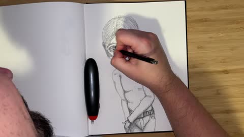 Drawing with Friends: A candid chat while creating a male character.
