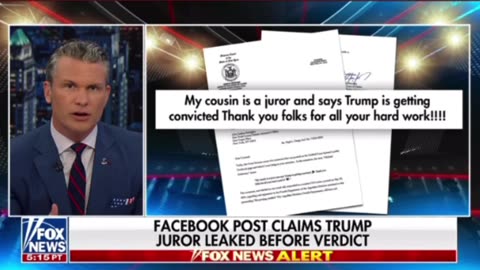 Facebook post claims Trump juror leaked before verdict