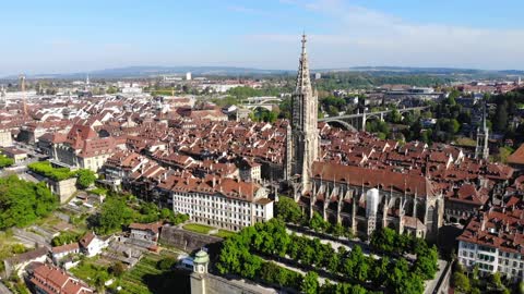 Switzerland Video Beautiful city view