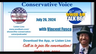 Vincent Fusca 7-26 Radio Call-In on Butler, PA Rally