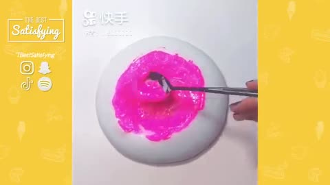 Oddly Satisfying Slime ASMR No Music Videos - Relaxing Slime