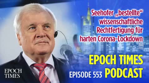 Seehofer „bestellte“ wissenschaftliche Rechtfertigung für harten Corona-Lockdown