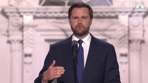 Vice President J.D. Vance speaks at Republican National Convention