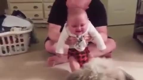 Funny video baby clips amazing simle