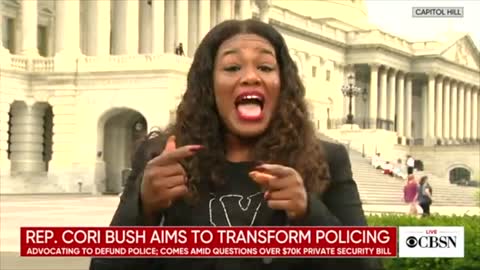 Cori Bush asked why she needs security if she is trying to defund the police