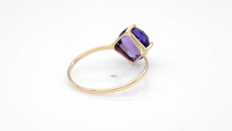 Amethyst Wedding Rings | Chordiajewels.com