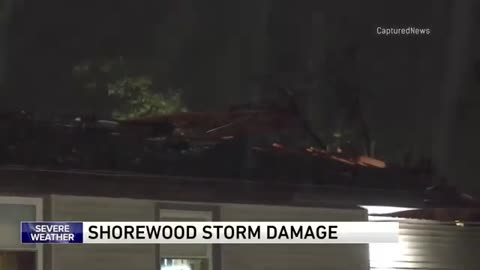 Shorewood in southwest suburban Chicago hit hard by Monday night's storms | WGN News