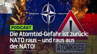 Die Atomtod-Gefahr ist zurück: NATO raus – und raus aus der NATO!