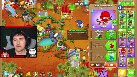 Playing with viewers in Bloons TD 6 BTD6 - Backseating ✅ - Day 4 part 2