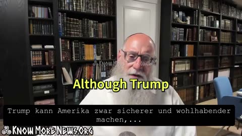 ‼️EXPLOSIV – Rabbi Isser Zalman Weisberg: Das gescheiterte Trump-Attentat beweist, dass er der zweite nicht-jüdische Messias ist‼️