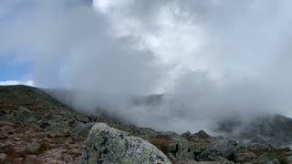 At the summit of Mt Katadhin, Maine 2