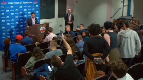 Dinesh D'Souza EXPOSES Aggressive Leftist College Students as Fascists