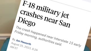 Jet Crash in San Diego 8.25.23